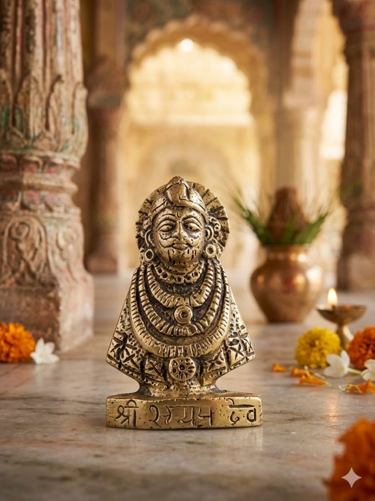 Khatu Shyam Ji Idol - Brass