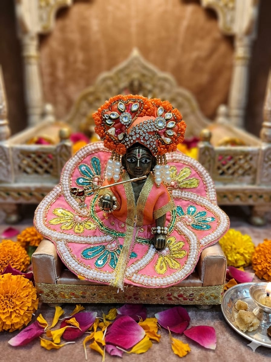 Kanhaji Colorful Poshak - Image 3