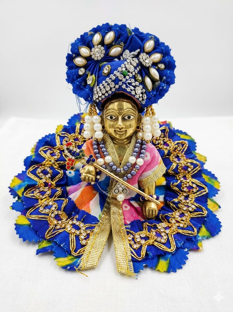 Kanhaji Poshak Silk Dress - Image 6