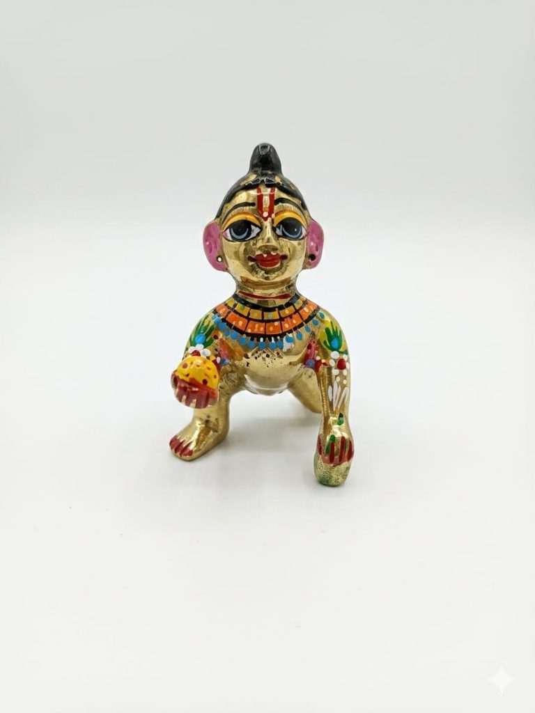 Radha Rani Idol- Brass