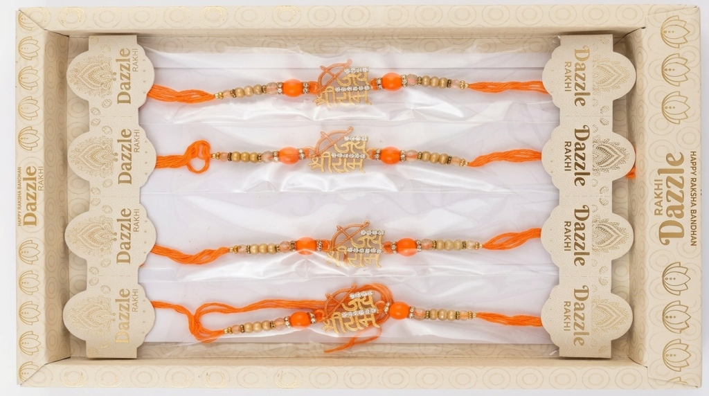 Rakhi Jai Shree Ram-Combo Of 4