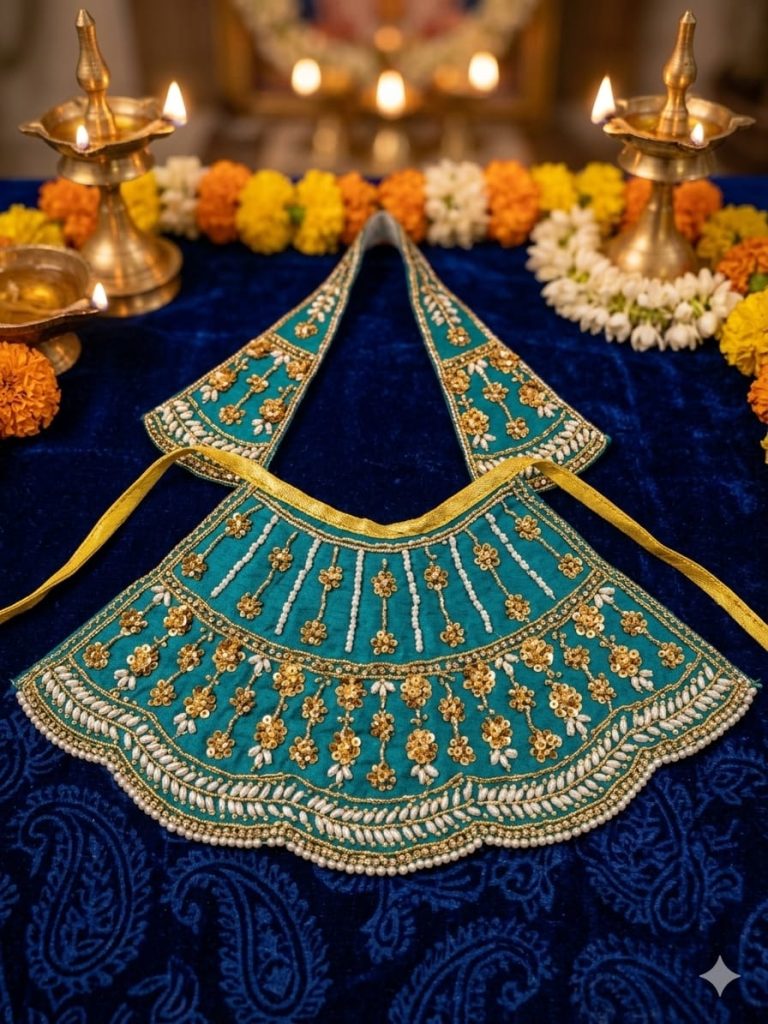 Mata Rani Lehenga Chunni- Multiple colour in Size 6 Inch (Lehenga)