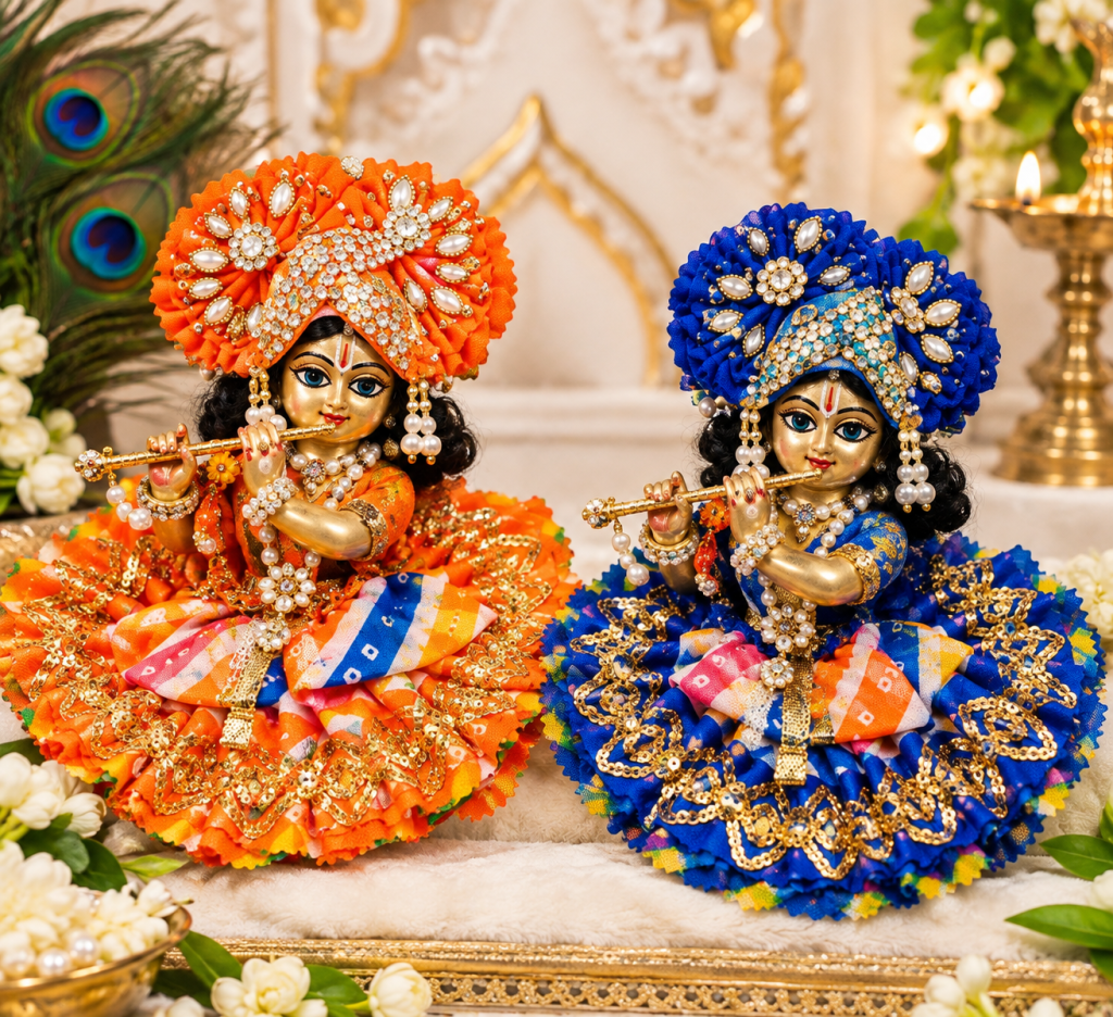 Kanhaji poshak - 2 set | Poshak with pagdi- size 1
